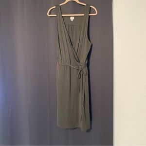 A New Day XXL olive Green Wrap Dress